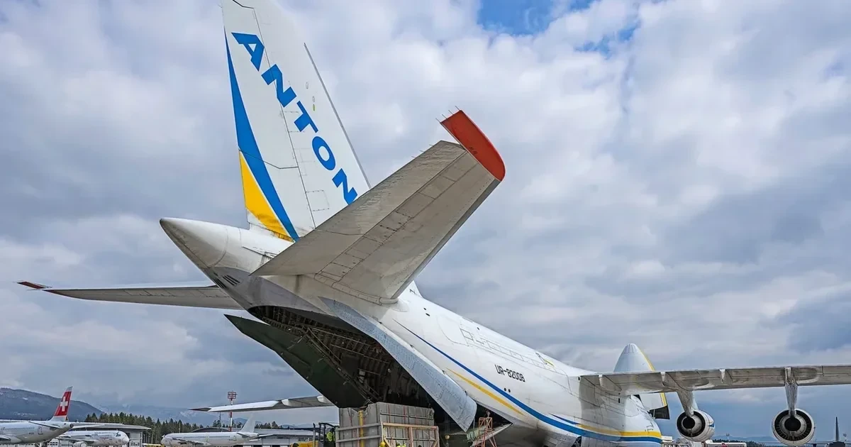 Ілюстративне фото транспортного літака Ан-124 (Facebook / ANTONOV Company)
