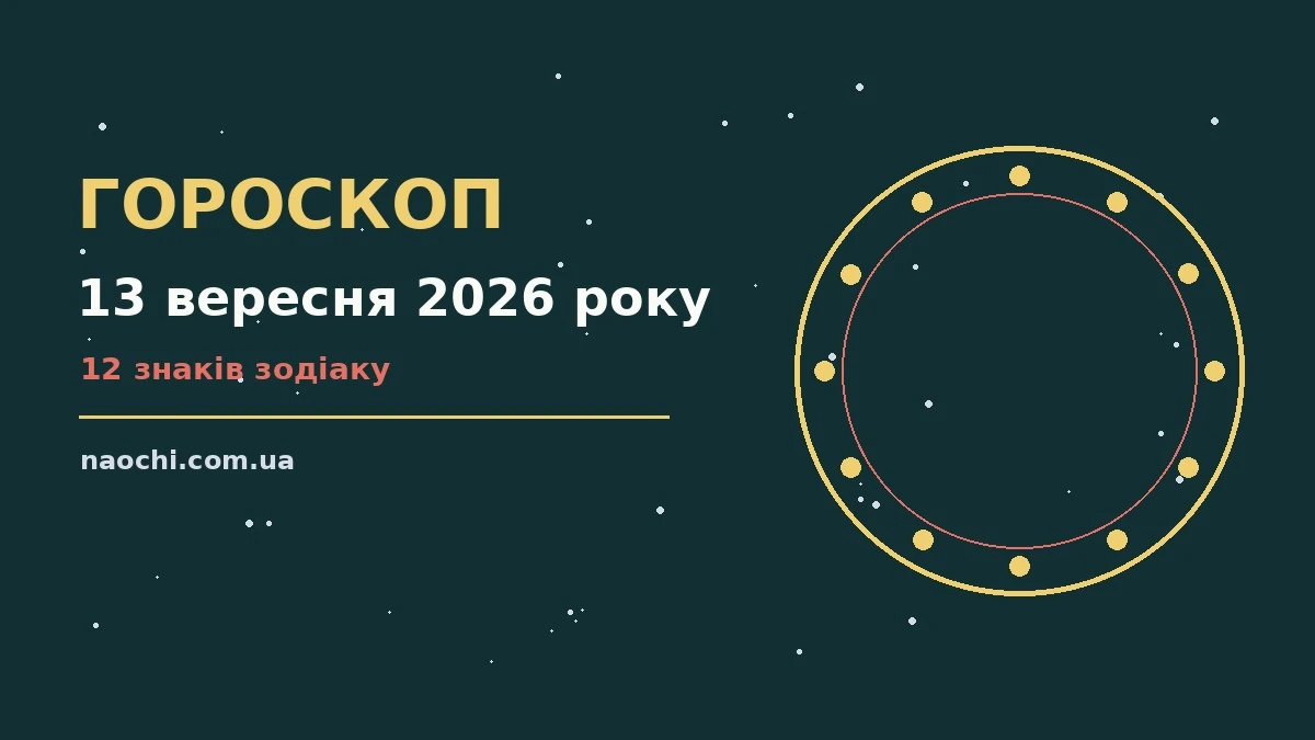 Зоряний гороскоп на 13 вересня 2026 року, чашка кави і блокнот із планами на тиждень