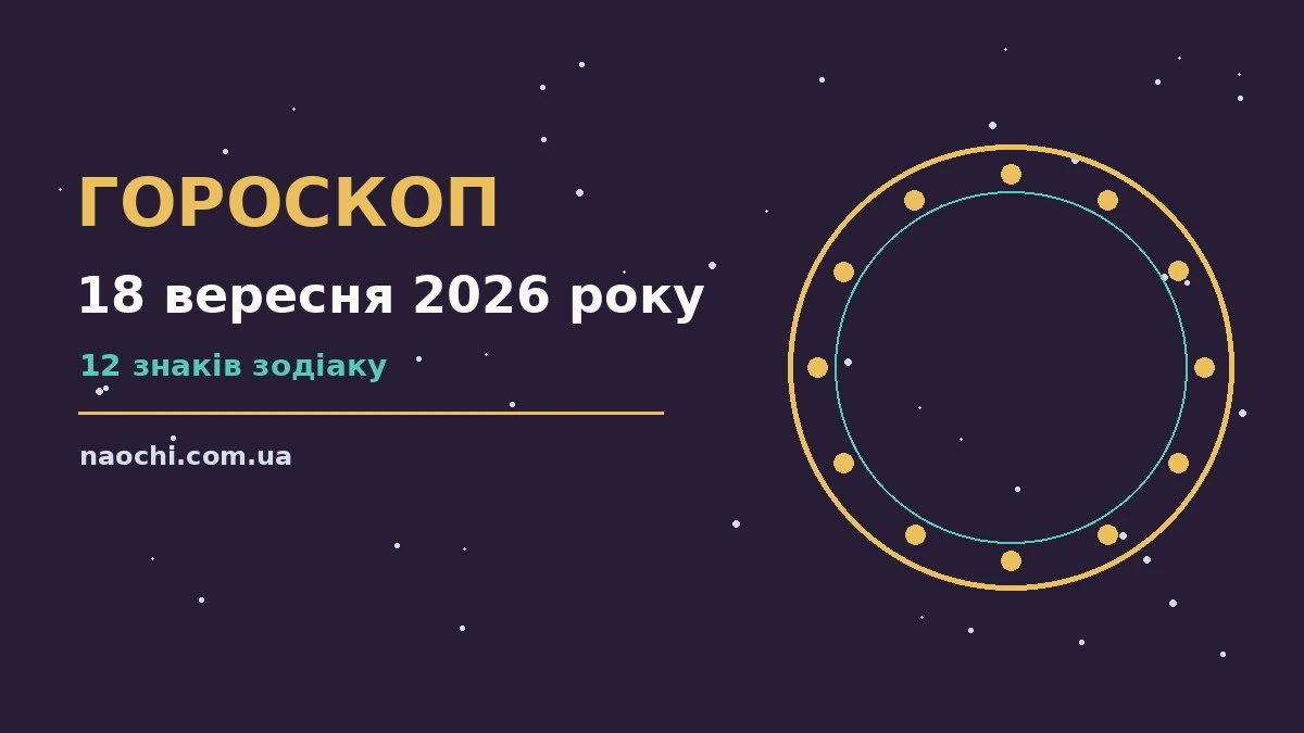 Зоряне небо над міською вечірньою вулицею — символ гороскопу на 18 вересня 2026 року