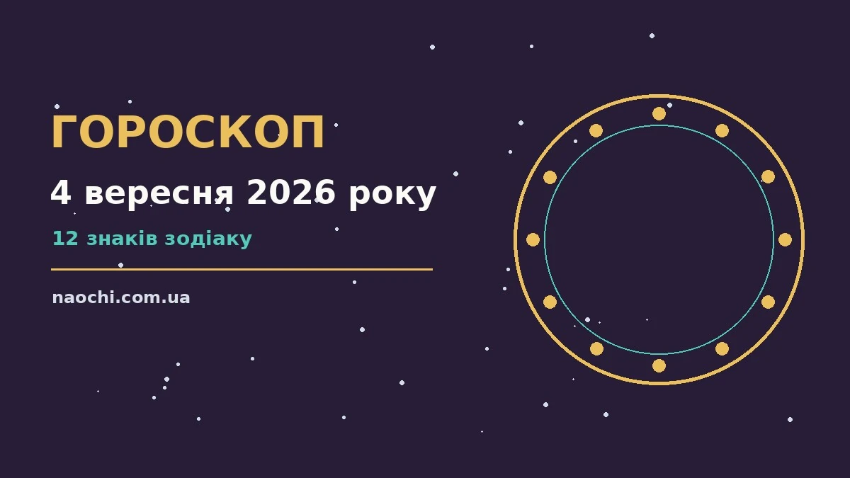 Зоряний гороскоп на 4 вересня 2026 року, чашка кави та записник із планами дня