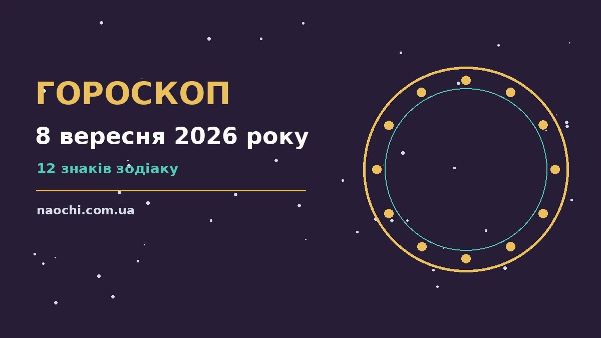 Зоряний гороскоп на 8 вересня 2026 року з блокнотом, чашкою кави та дрібними купюрами