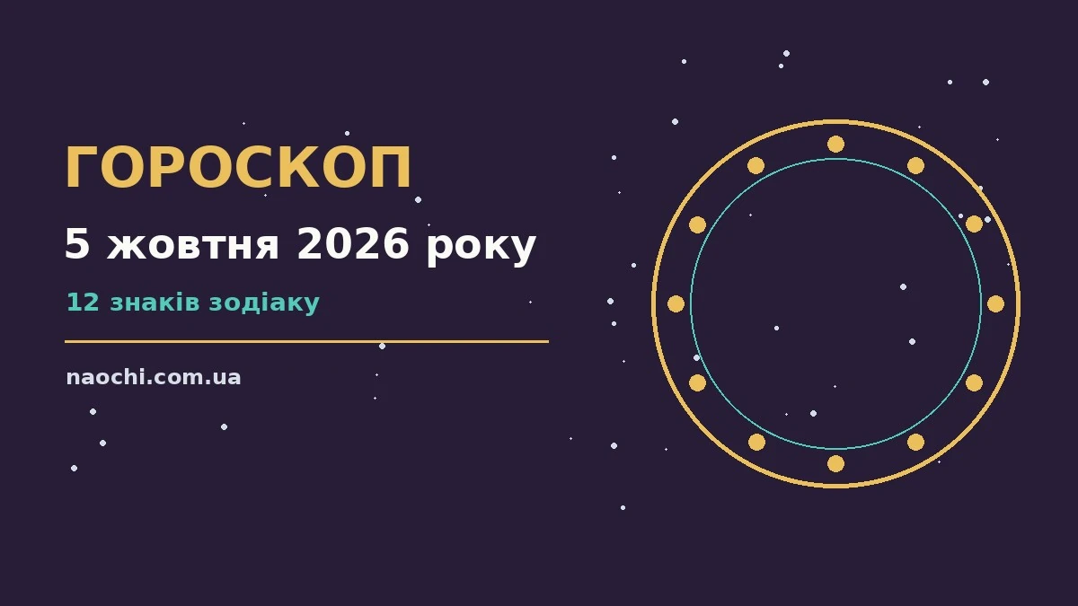 Зоряне небо і світанок, що символізує новий понеділок 5 жовтня 2026 року