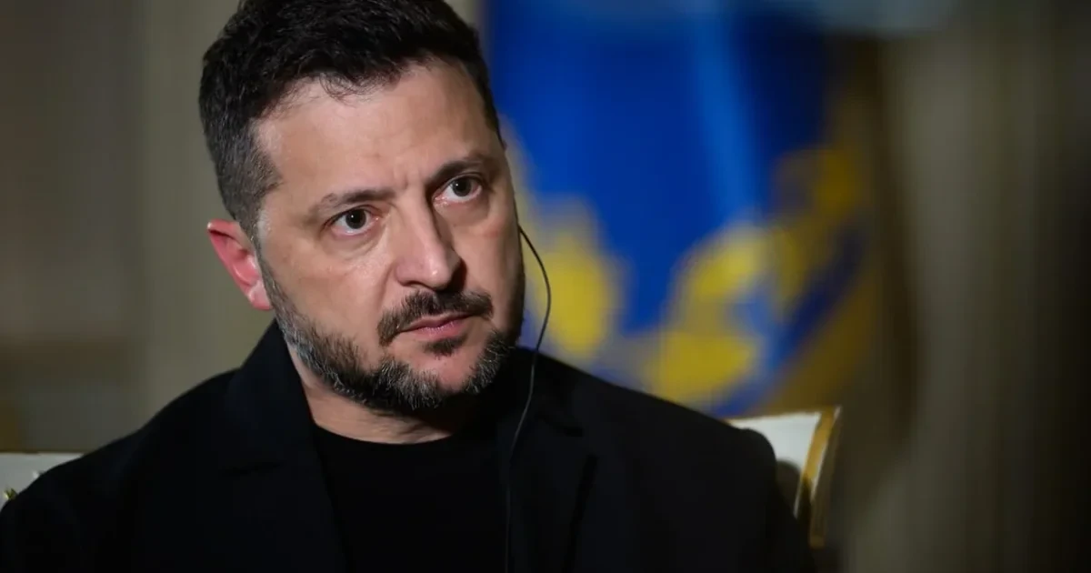 Президент України Володимир Зеленський під час інтерв'ю для ABC News, 11 жовтня 2026 року
