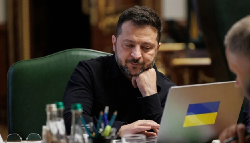 Зеленський і Роб Єттен під час переговорів щодо посилення ППО та захисту від «Шахедів»