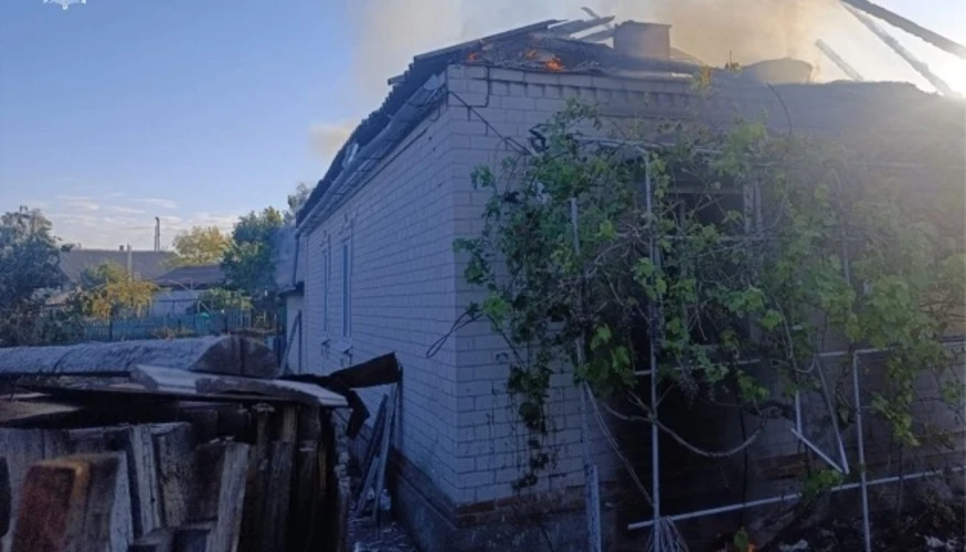 Наслідки ворожих ударів по Запорізькій області (фото Ради оборони)