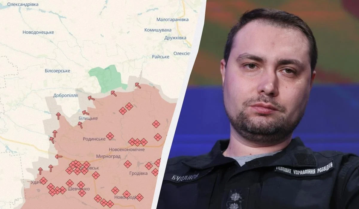 Карта Добропілля у Донецькій області